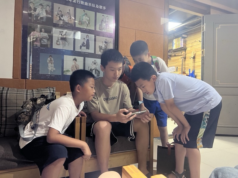 百冠音乐山隐琴舍少儿原创音乐夏令营活动