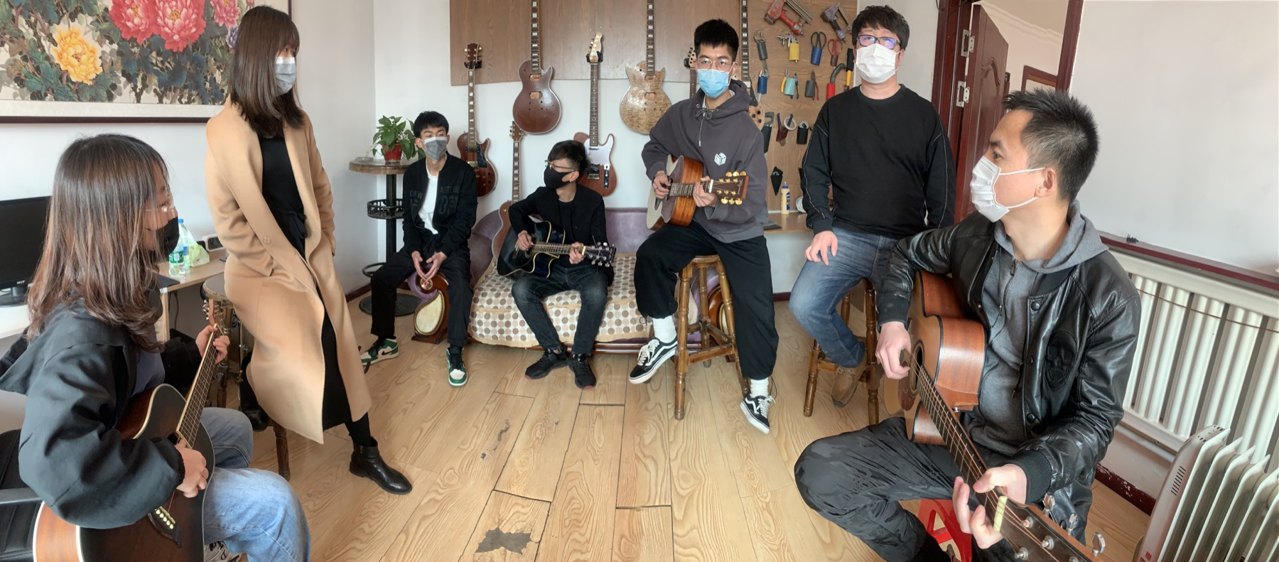 盖州希望音乐之家音乐教学与交流活动